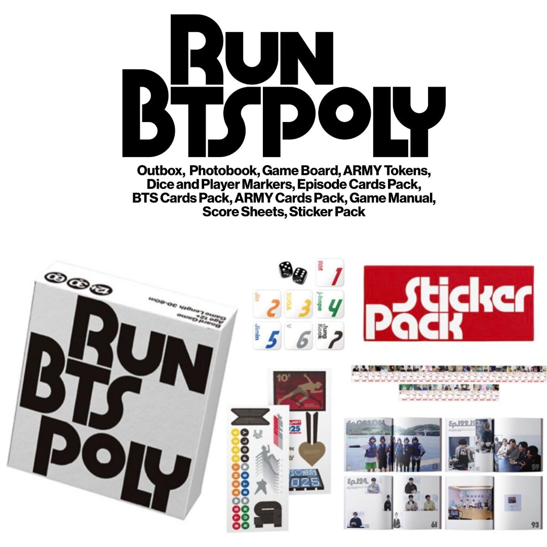 [Preorder] BTS - Run BTS Poly Highlight Package