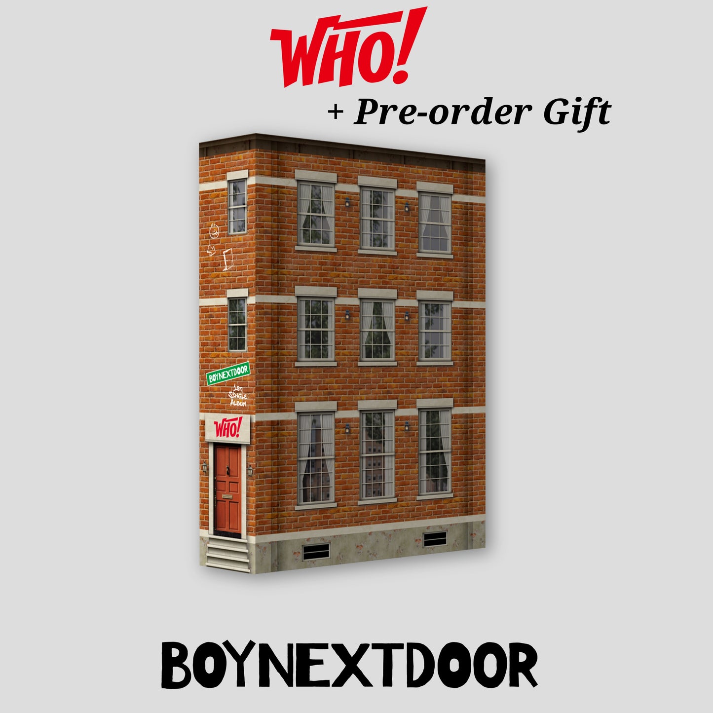 BOYNEXTDOOR 1st Single 'WHO!' (with P.O.B)