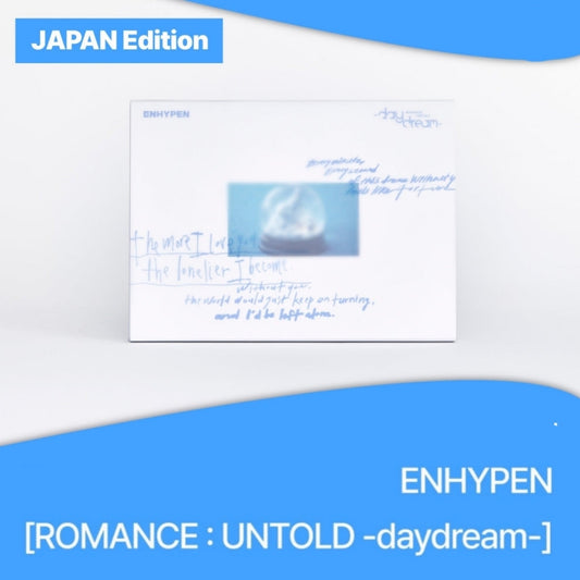 Enhypen 2nd Repackage Album 'Romance: Untold - daydream' [Japan Edition]