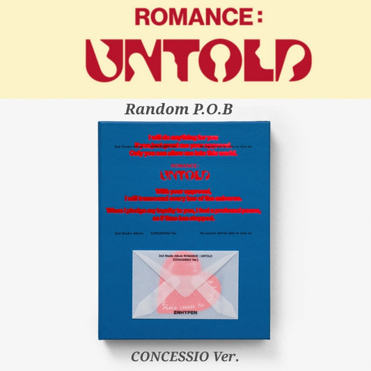 [Unsealed] Enhypen 2nd Album 'Romance: Untold