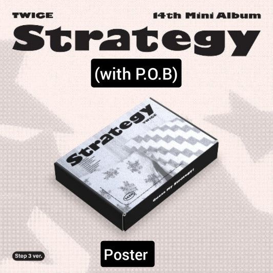 Twice 14th Mini Album 'Strategy' (with P.O.B)