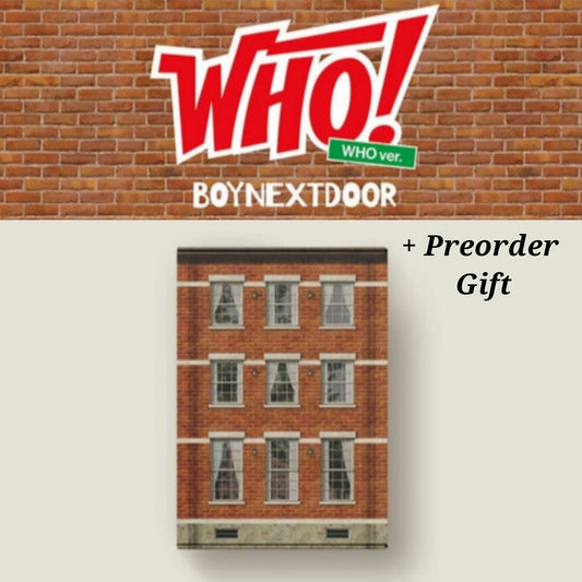 BOYNEXTDOOR 1st Single 'WHO!' (with P.O.B)