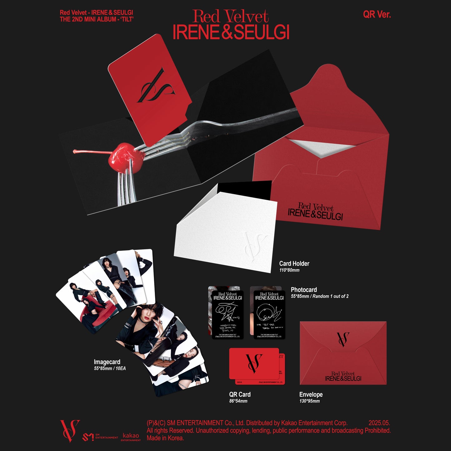 [Preorder] IRENE & SEULGI - 2ND Mini Album 'TILT' (QR ver.)