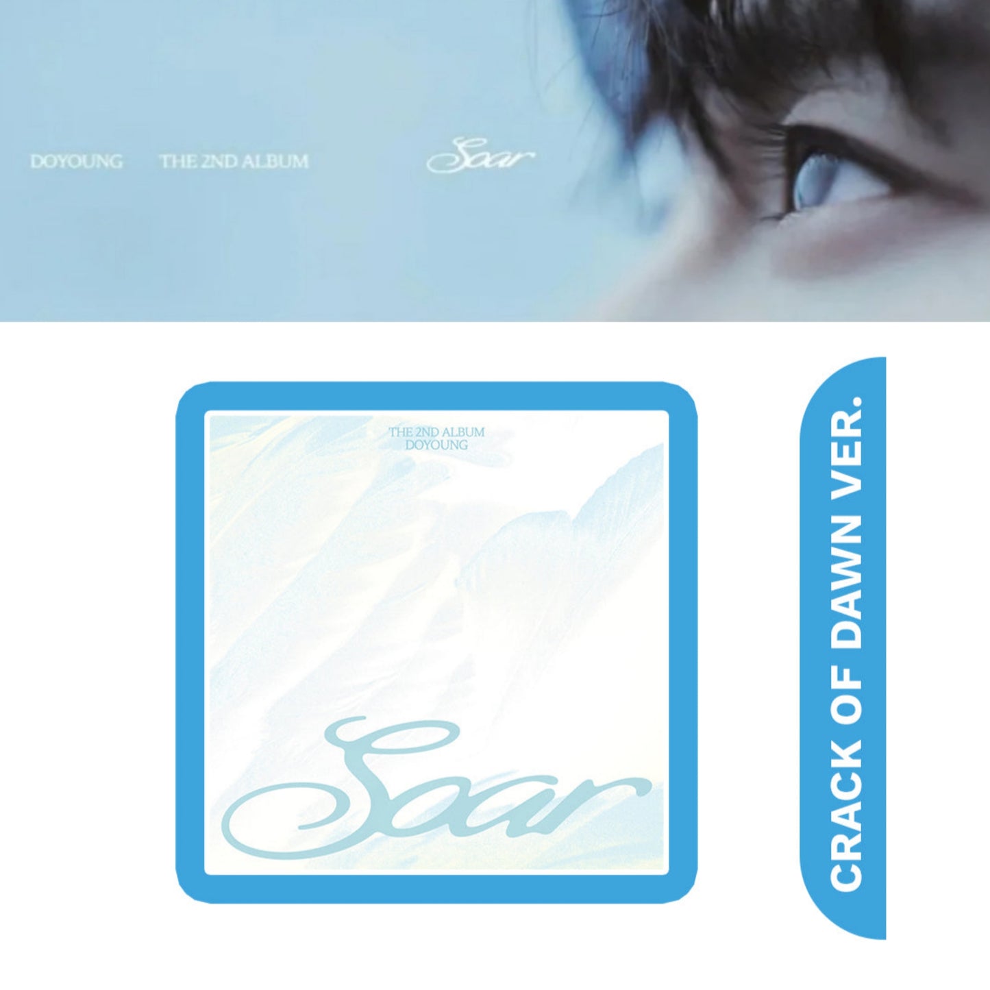 [Preorder] Doyoung (NCT) The 2nd Album - 'SOAR' (Crack Of Dawn ver)