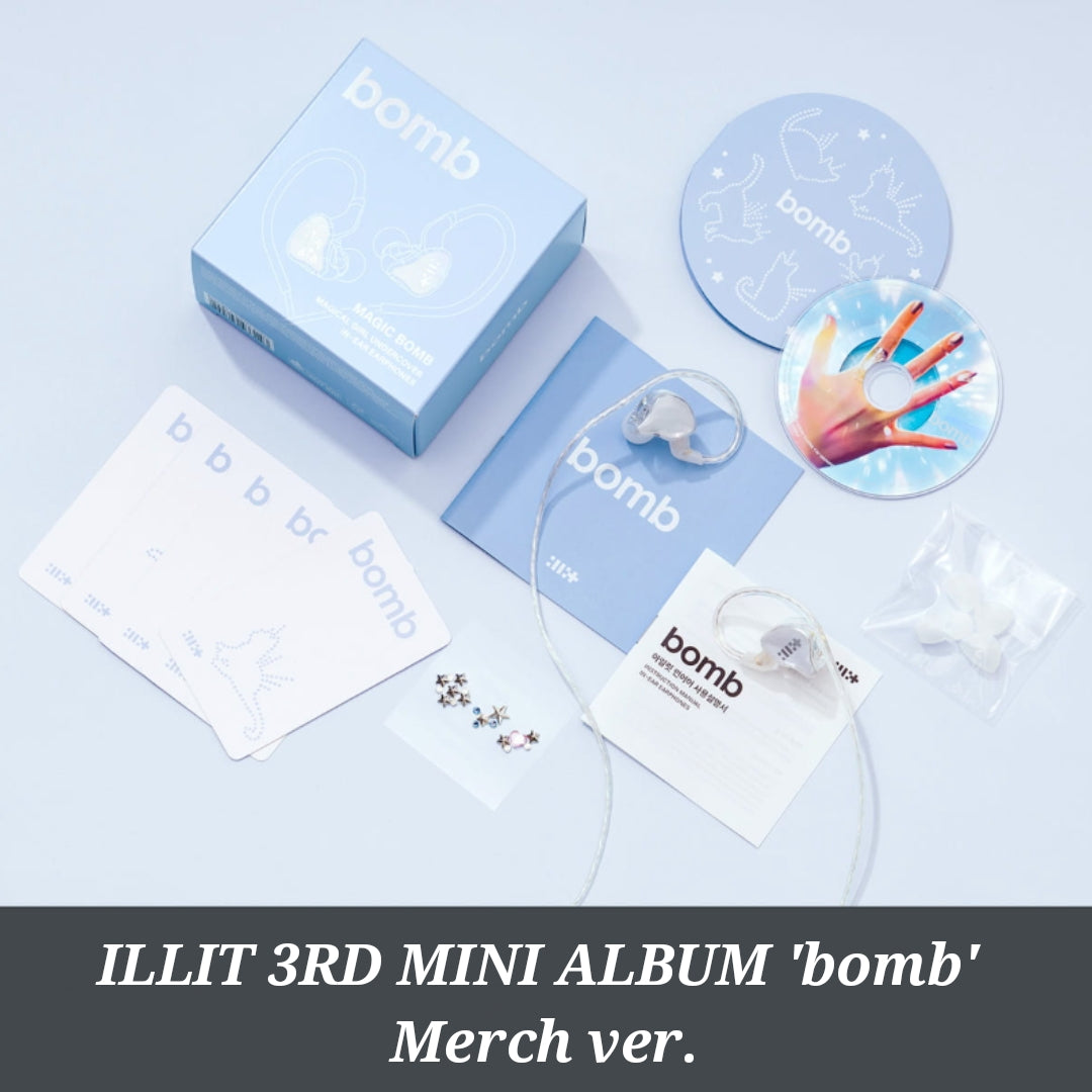 [Preorder] ILLIT 3rd Mini Album 'bomb' (Merch ver)
