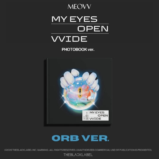 MEOVV 1st EP Album 'MY EYES OPEN VVIDE' (Photobook ver)