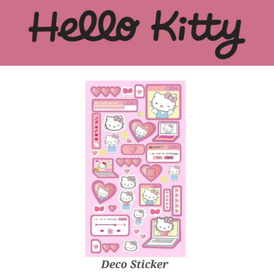 Hello Kitty Holographic Deco Stickers