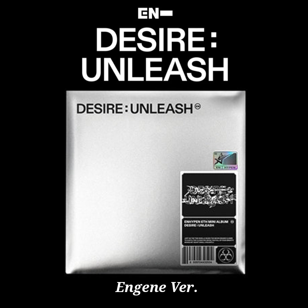 Enhypen 6th Mini Album 'DESIRE: UNLEASH' (Engene ver - Random)