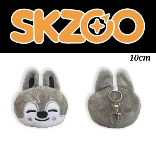 [Restock] Wolfchan Skzoo Face Plush Keychain