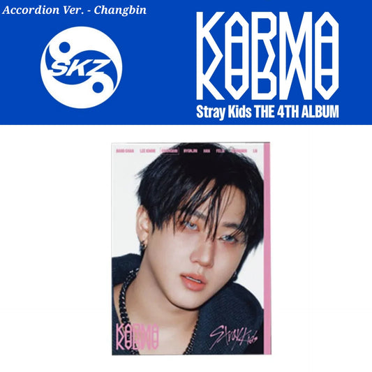 [Restock] Stray Kids The 4th Album - KARMA (Accordion ver - with P.O.B)