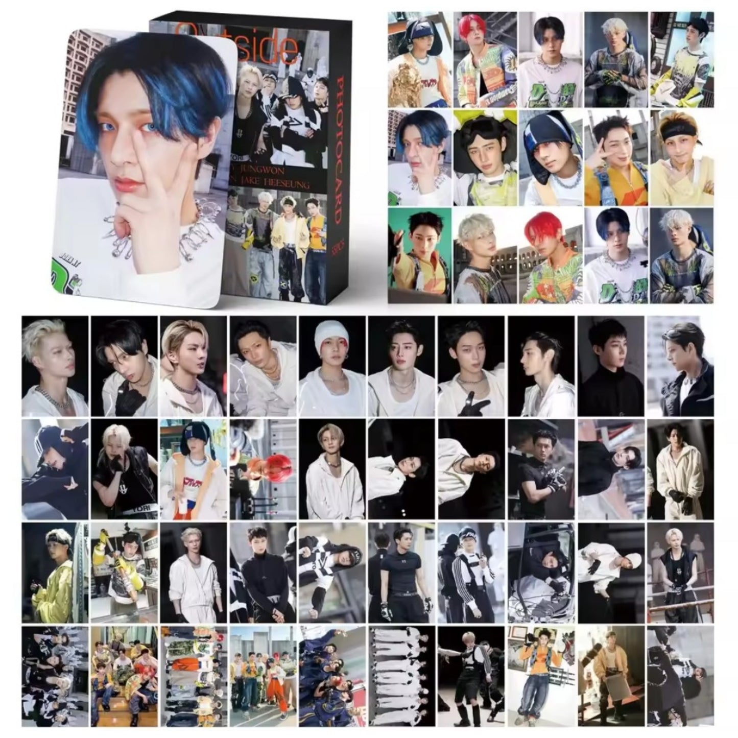 Enhypen 'Outside' Photocards (54 pcs)