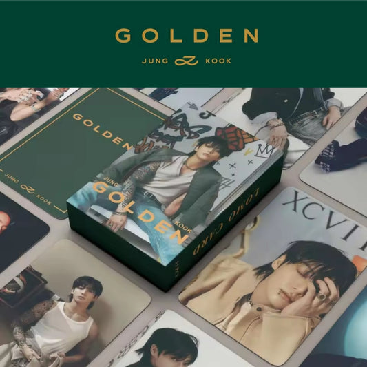 Jung Kook 'GOLDEN' Photocards (54 pcs)
