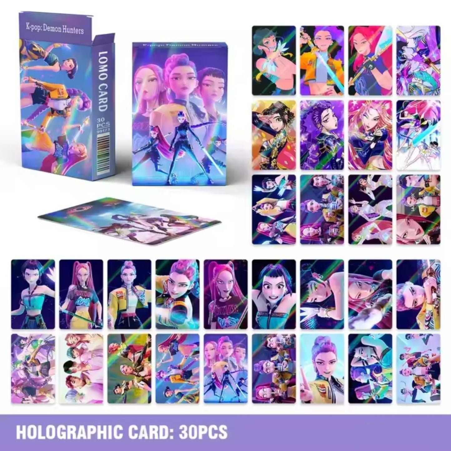 K-pop: Demon Hunters Hologram Photocards