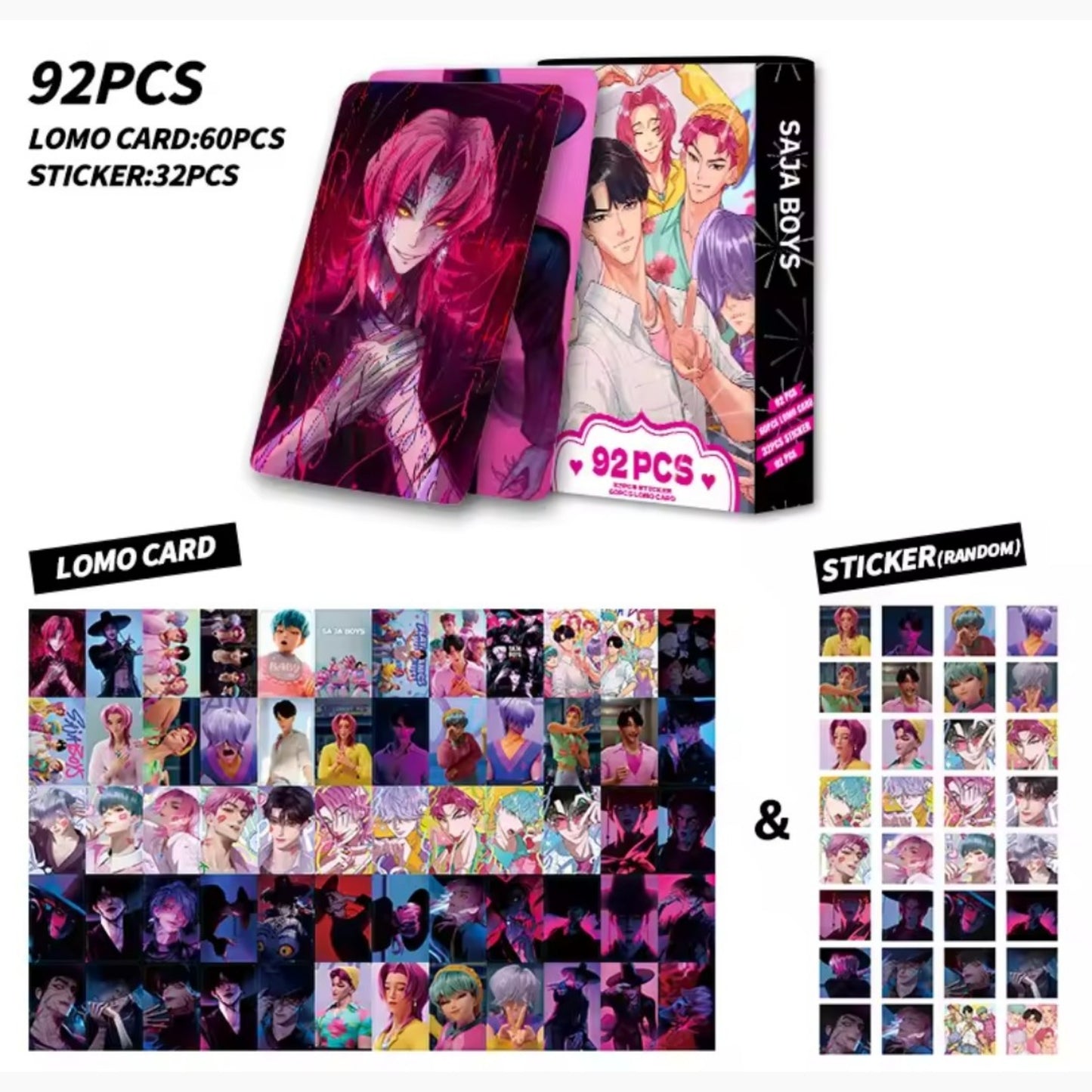 SAJA BOYS - Photocards + Stickers