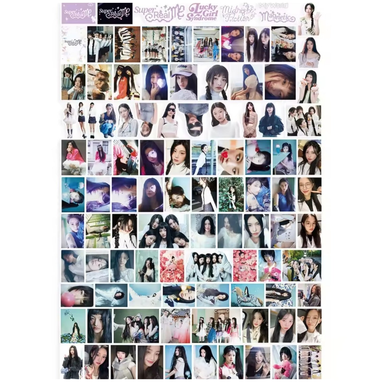 ILLIT - 'SUPER REAL ME' Stickers (101 pcs)