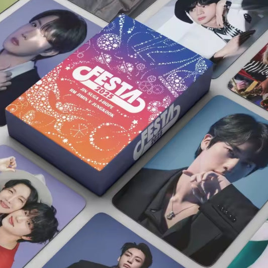 [Restock] BTS - 2025 Festa Photocards (55 pcs) (Purple Edition)