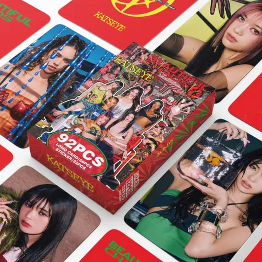 [Restock] KATSEYE - 'BEAUTIFUL CHAOS' Photocards + Stickers
