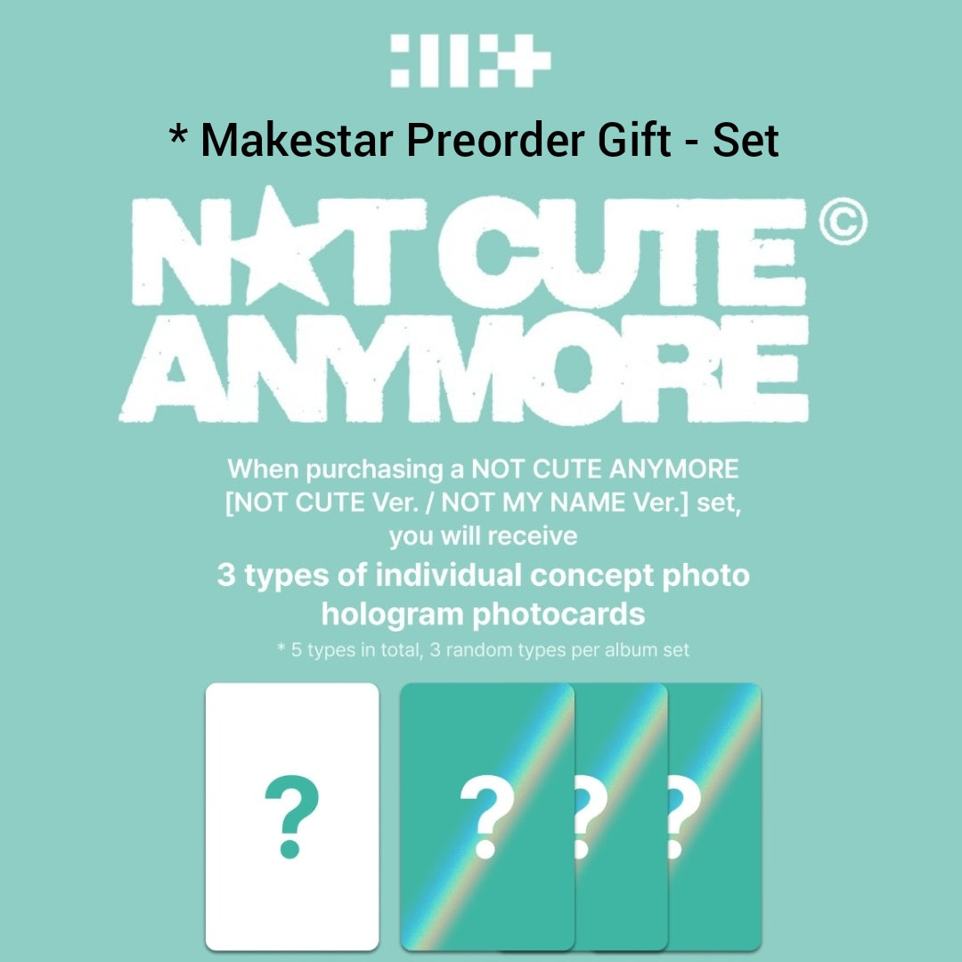 [Preorder] ILLIT - 1st Single Album 'NOT CUTE ANYMORE' (Photobook Ver.) (No P.O.B / Makestar P.O.B)
