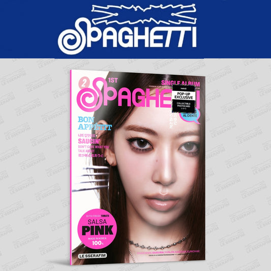 [Restock] LE SSERAFIM 1st Single Album - 'SPAGHETTI' (Compact Ver.)