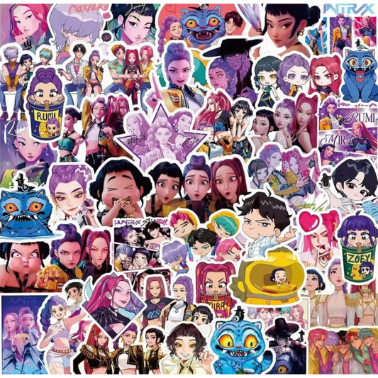 (80 pcs) K-POP Demon Hunters - Stickers (matte ver.)