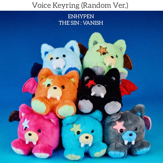 [Preorder] [LIMITED] ENHYPEN - 7th Mini Album [The Sin : Vanish] (Voice Keyring Ver - Random)