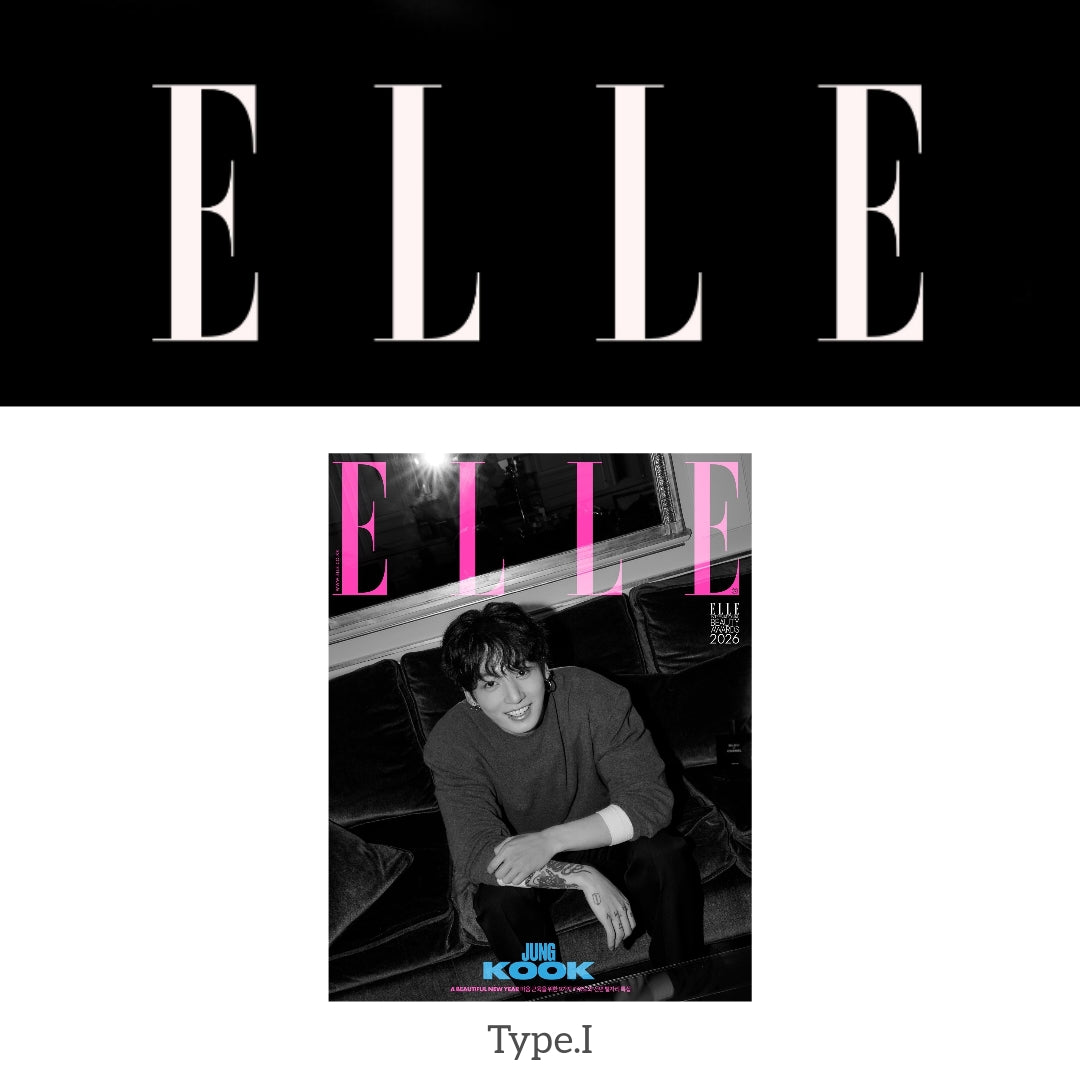 [LIMITED] Jung Kook ELLE KOREA Magazine [January 2026 Issue]