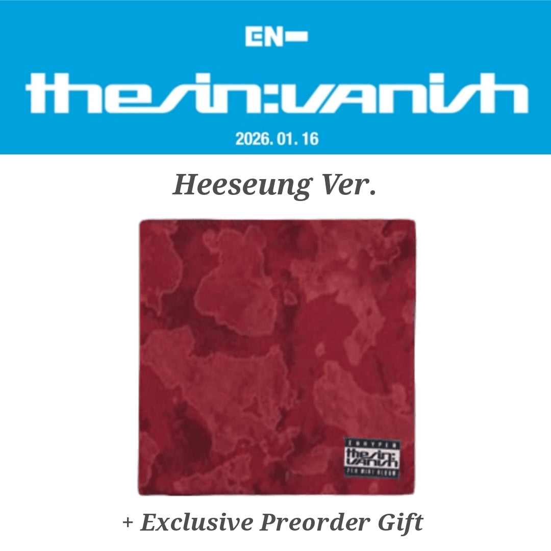 ENHYPEN - 7th Mini Album [The Sin : Vanish] (Fugitives Ver.) (+ Preorder Gift)
