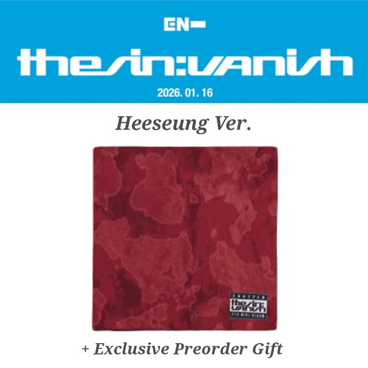 ENHYPEN - 7th Mini Album [The Sin : Vanish] (Fugitives Ver.) (+ Preorder Gift)