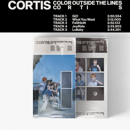 [Preorder] CORTIS - The 1st EP 'Color Outside The Lines' (Weverse Albums Ver. - Random)