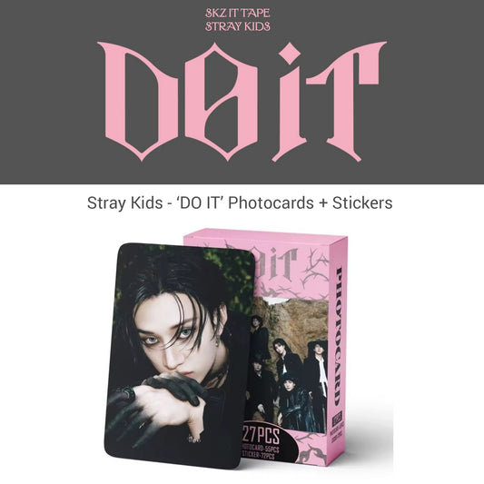 Stray Kids - SKZ IT TAPE ‘DO IT’ Photocards + Stickers