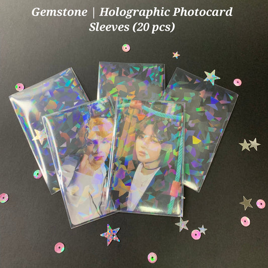 Gemstone | Holographic Photocard Sleeves (20 pcs)