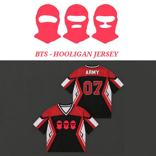 [Restock] BTS - HOOLIGAN JERSEY