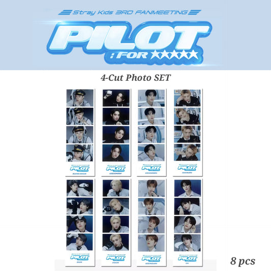 Stray Kids - 'PILOT: FOR 5-STAR' 4-CUT Photo [SET] (8 pcs)