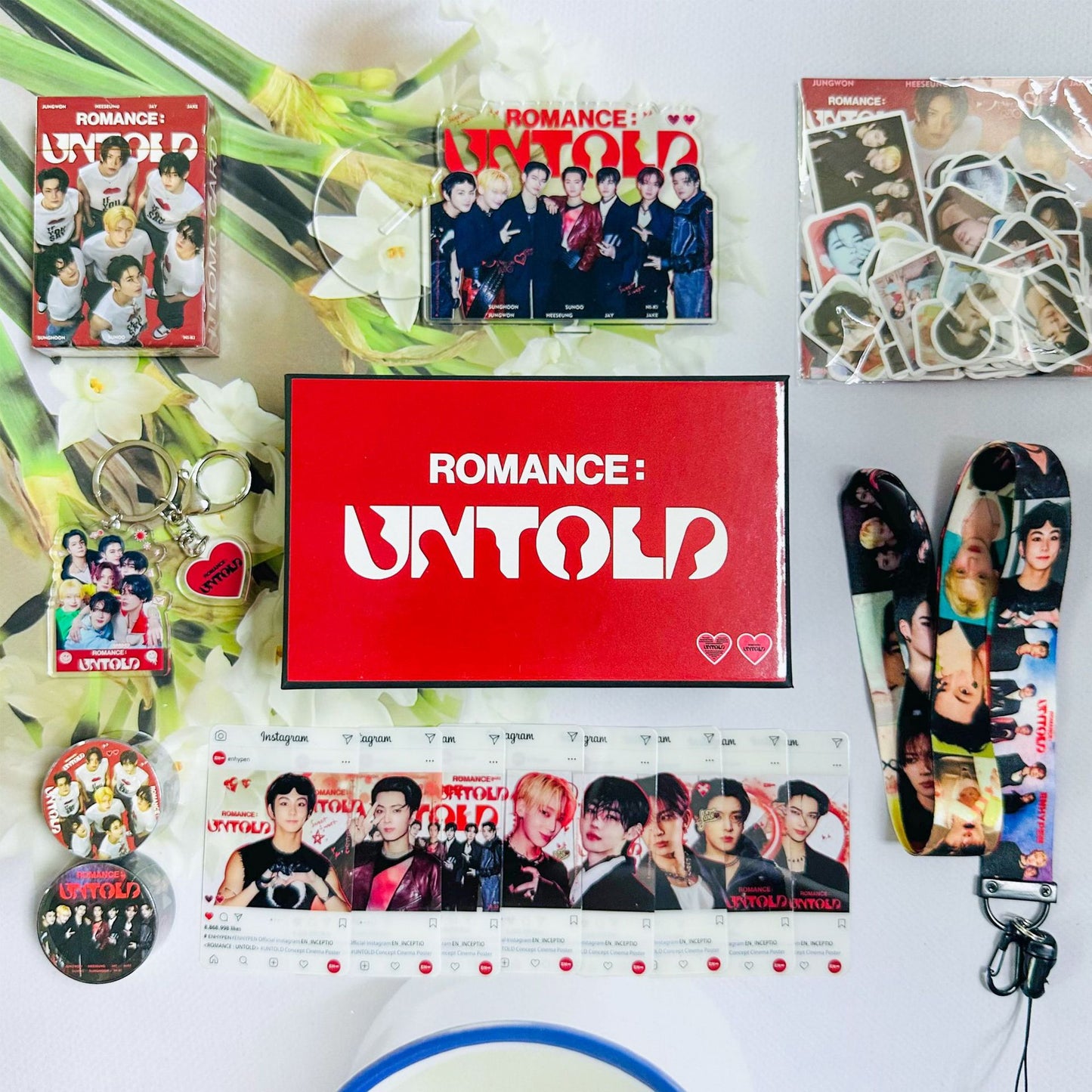 [On hand] Enhypen 'ROMANCE: UNTOLD' Merch Box