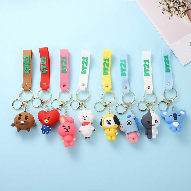 [Preorder] BT21 Character Keyring