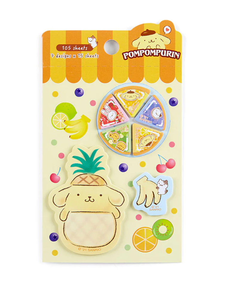 [On hand] Pompompurin Sticky Note Tab (Pizza? Pie? Or Cake?)