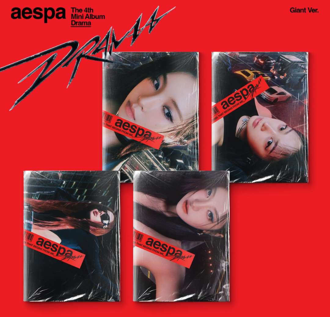 [Preorder] aespa 4th Mini Album 'Drama' (Giant ver.) (Random)