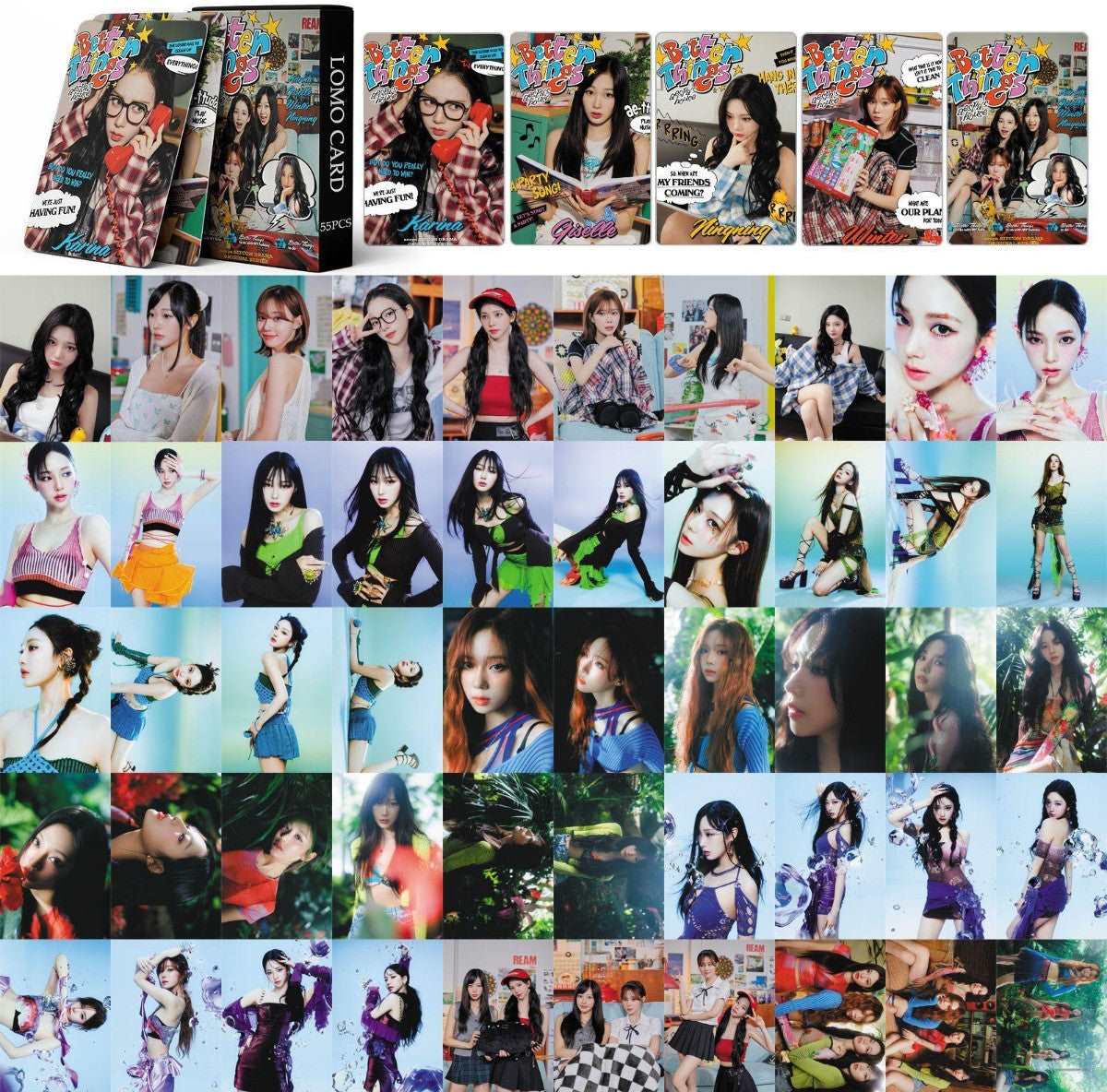 [Preorder] aespa Better Things Photocards