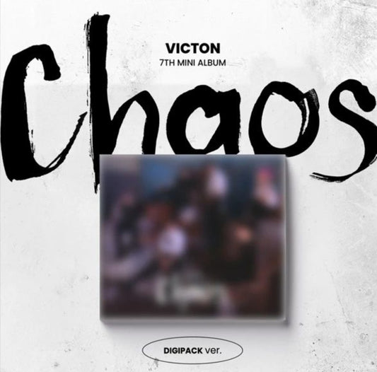 [On hand] [Clearance Sale] VIcton 7th Mini Album "Chaos" (Digipack ver.)