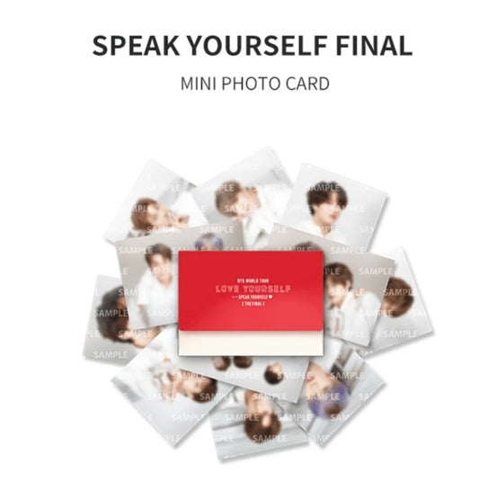 [On hand] BTS Speak Yourself Final Mini Photo Card