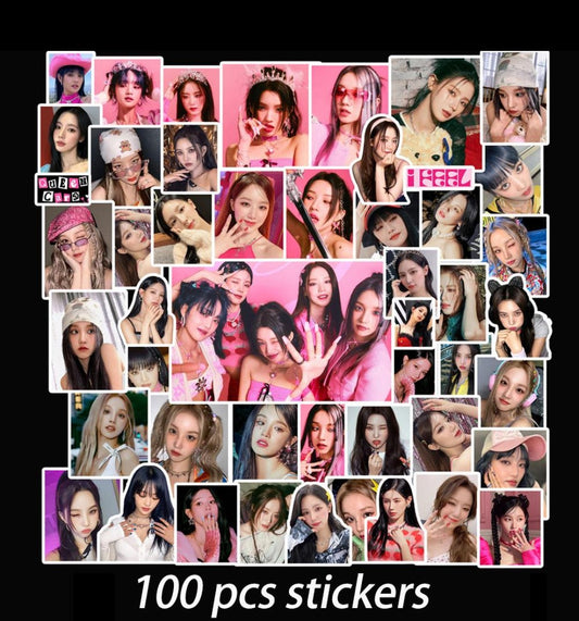 [Preorder] (G)I-dle 'I Feel' Sticker Pack