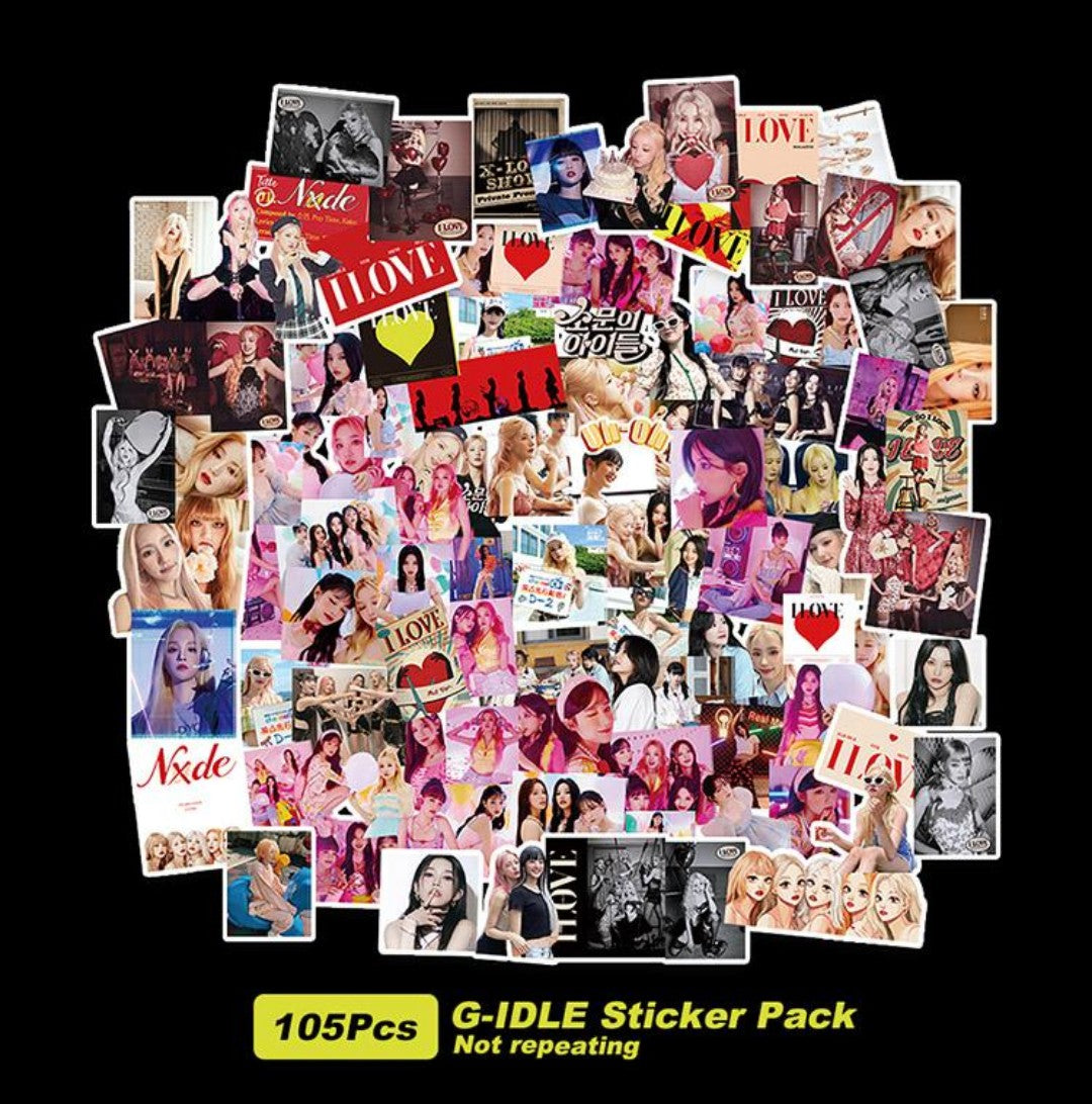 [Preorder] (G)I-dle 'I Love' Sticker Pack