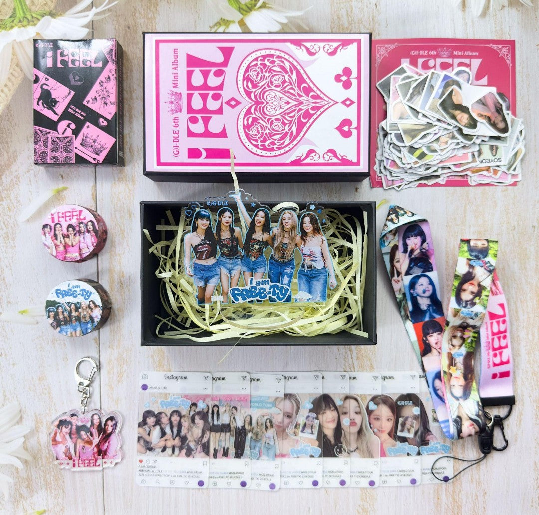 [Preorder] (G)I-dle 'I Feel' Merch Box