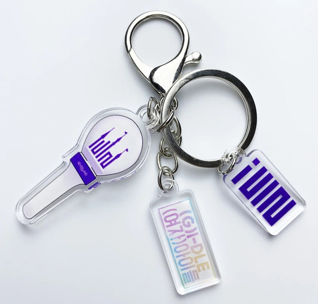 [Preorder] Gidle Acrylic Lightstick Keyring