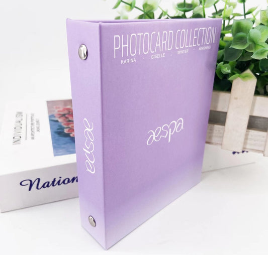 [Preorder] aespa (3-inch) Photocard Binder + Refills