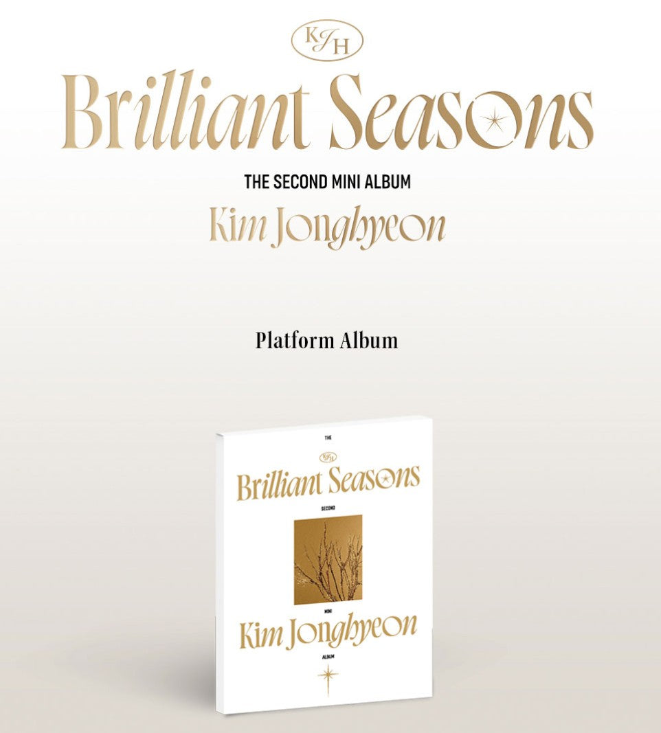 [Preorder] Kim Jong Hyeon The Second Mini Album 'Brilliant Seasons' (Platform Album)