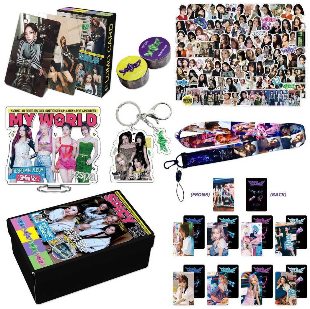 [Preorder] aespa 'My World' Merch Box