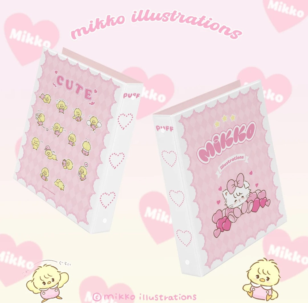 [On hand] Mikko Illustrations A5 Binder + Refills