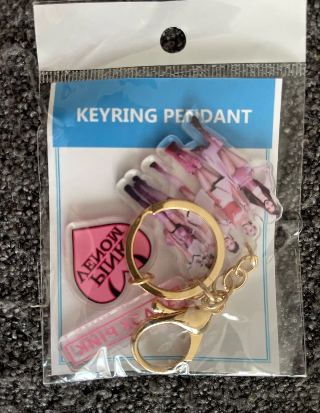 [On hand] Blackpink 'Pink Venom' Acrylic Keyring