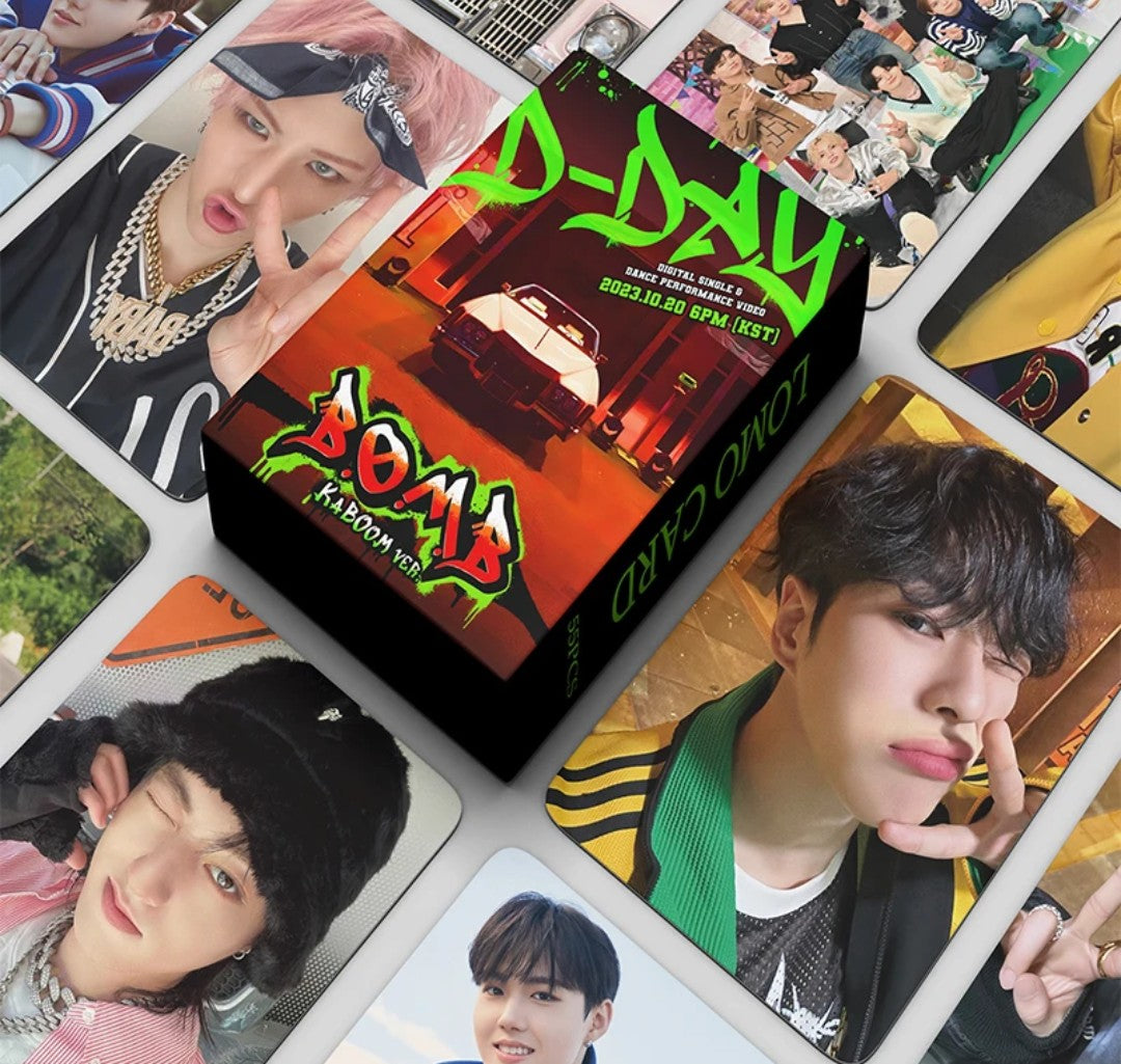 [Preorder] Treasure 'D-Day' B.O.M.B (Kaboom ver.) Photocards